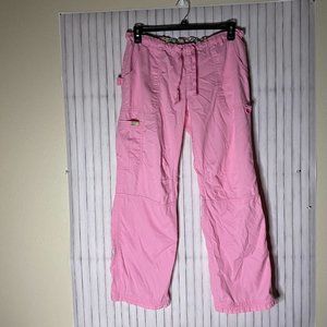 KOI by Kathy Peterson Scrub Pants Pink size L